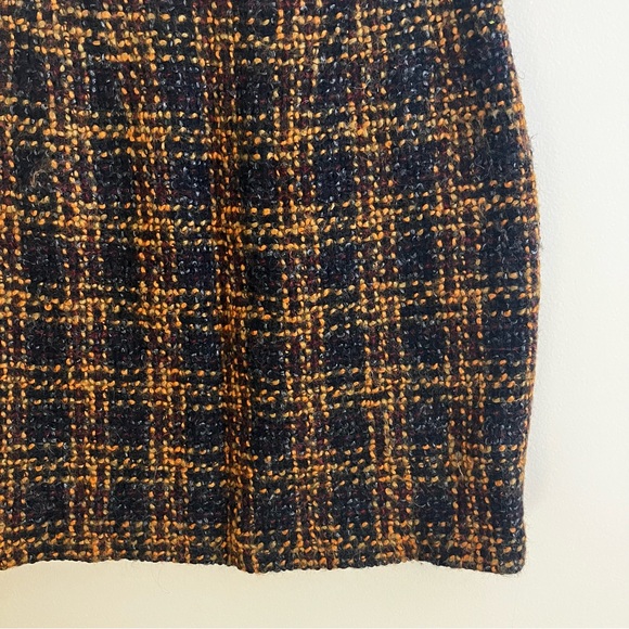 Vintage Compagnie Internationalonale Expresss Wool Plaid Skirt - Picture 4 of 7
